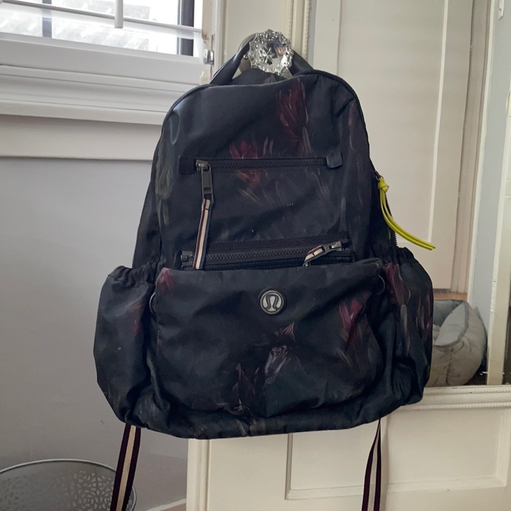 Lululemon Multi Iris Back to Class Backpack